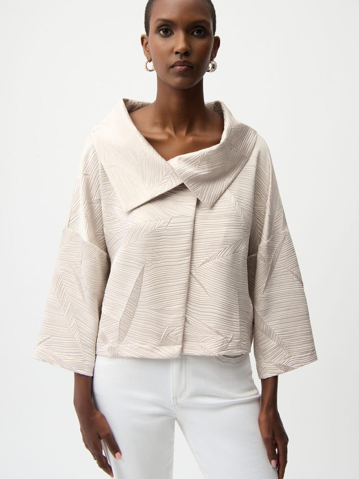 Joseph Ribkoff - Moonstone Kort Strukturjacka