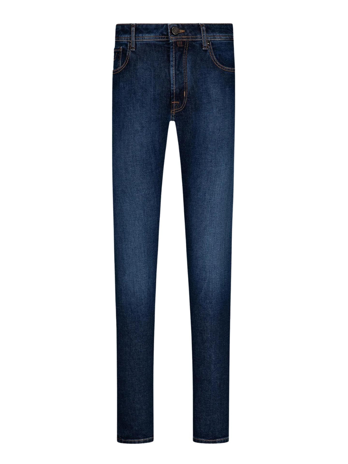 Mörkblå Bard Regular-Slim Jeans