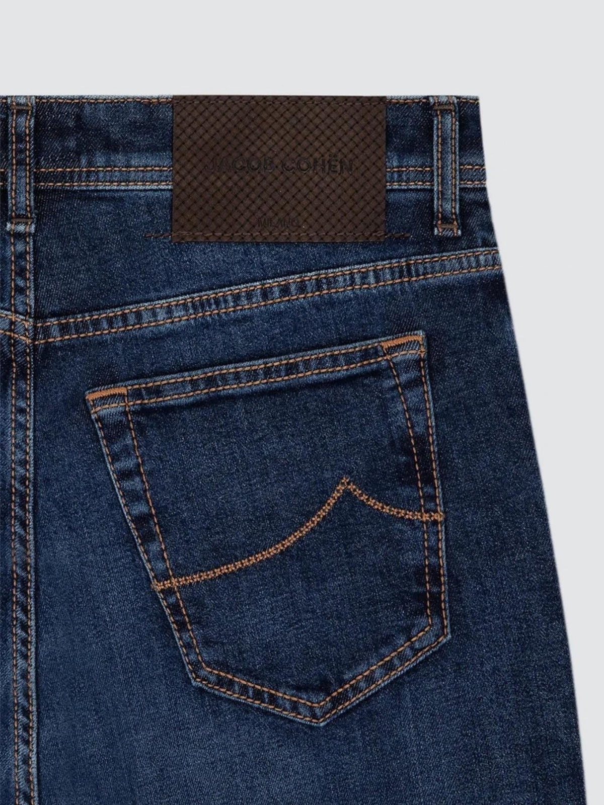 Mörkblå Bard Regular-Slim Jeans