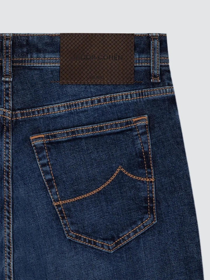 Mörkblå Bard Regular-Slim Jeans