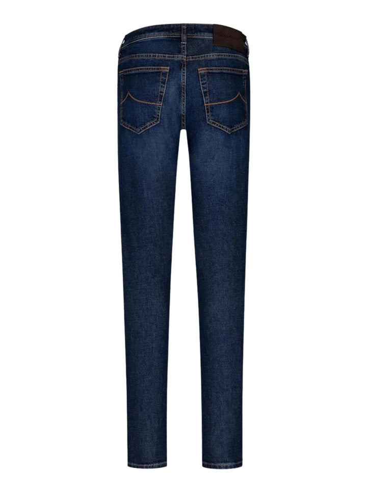 Mörkblå Bard Regular-Slim Jeans