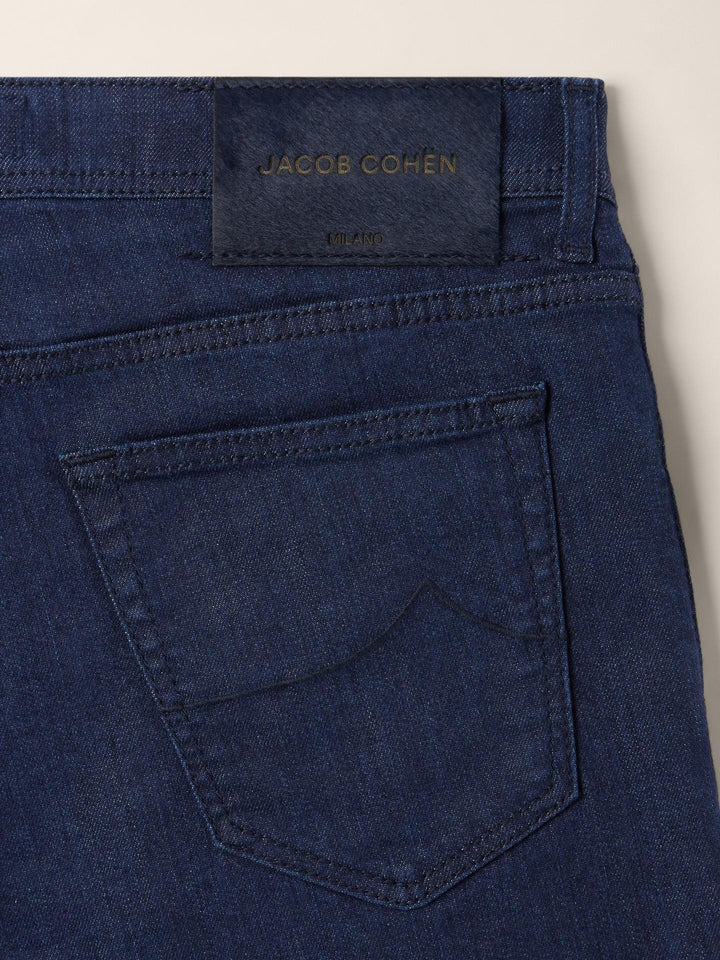 Mörkblå Bard Slim Rinse Wash Jeans - Jacob Cohen