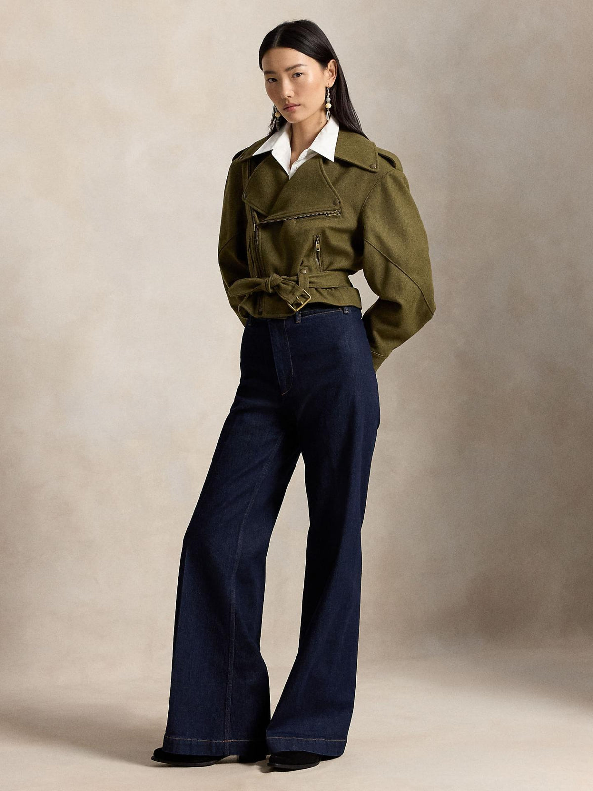 Mörkblå Beaton Flared Jeans - Polo Ralph Lauren