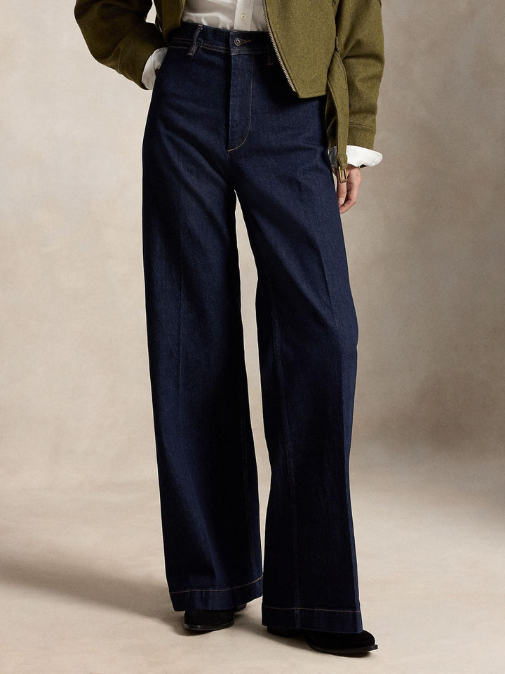 Mörkblå Beaton Flared Jeans - Polo Ralph Lauren
