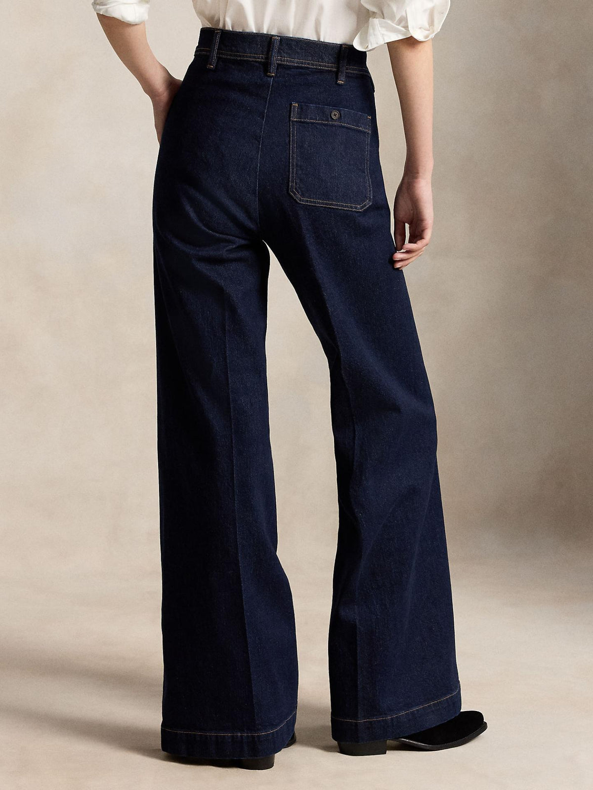 Mörkblå Beaton Flared Jeans - Polo Ralph Lauren