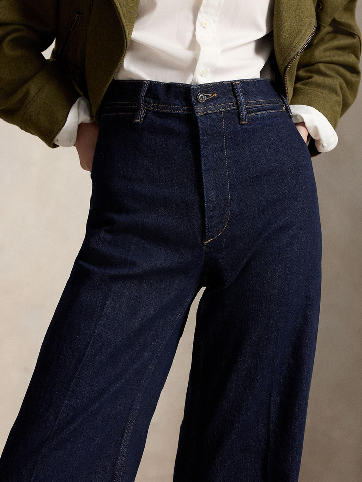 Mörkblå Beaton Flared Jeans - Polo Ralph Lauren