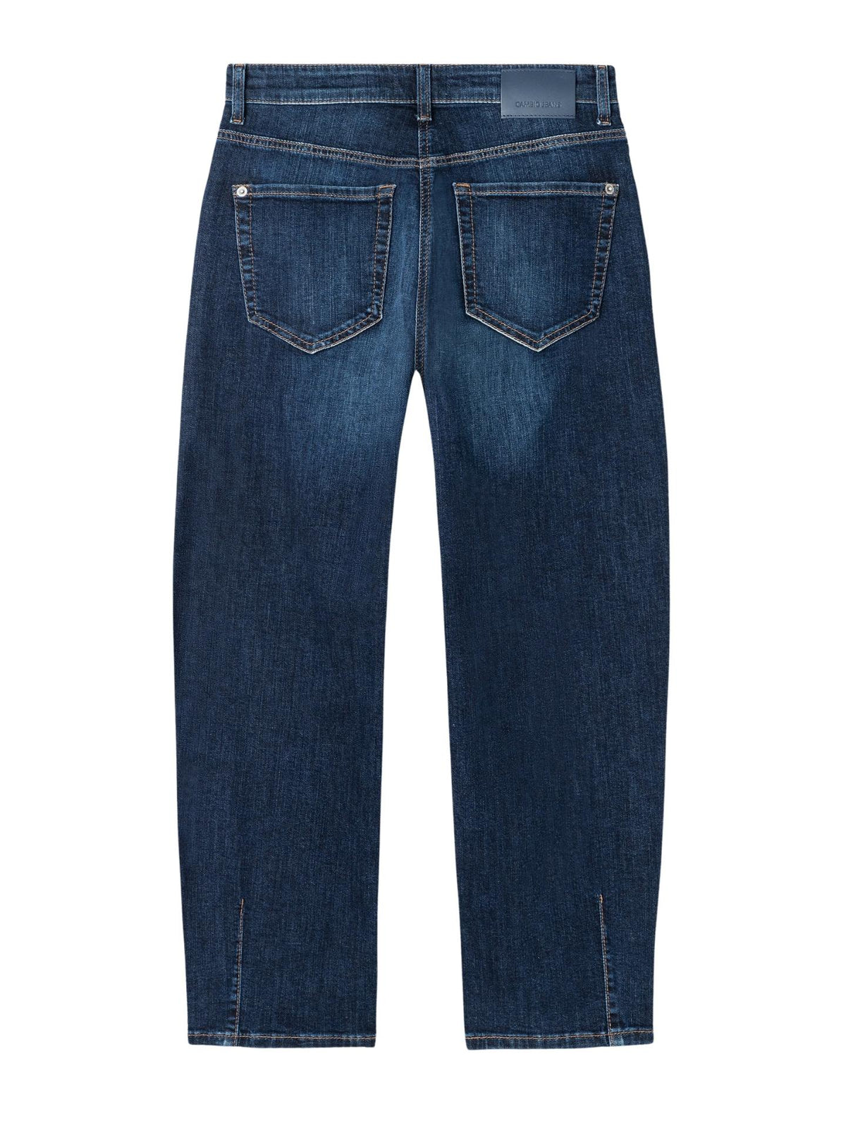 Mörkblå Elin Barrel Jeans - Cambio