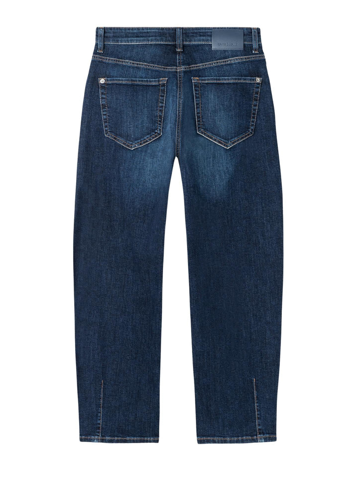 Mörkblå Elin Barrel Jeans - Cambio