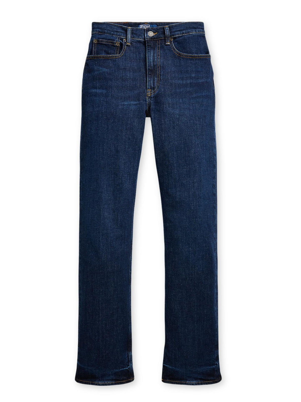 Polo Ralph Lauren – Mörkblå High-Rise Straight Jeans