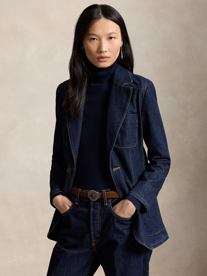 Mörkblå Indigo Denimkavaj - Polo Ralph Lauren