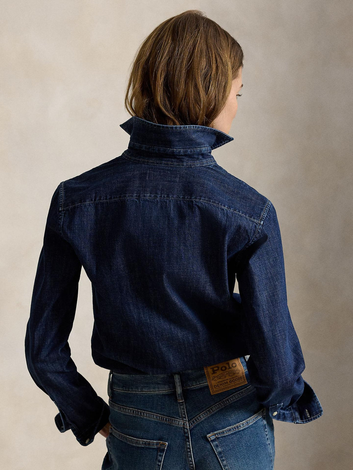 Mörkblå Indigo Denimskjorta - Polo Ralph Lauren