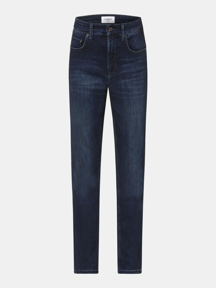 Cambio - Mörkblå Raja Slim Jeans