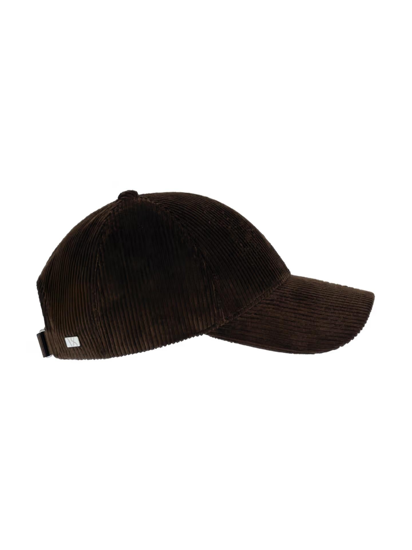 Mörkbrun Baseball Cord Keps - Varsity