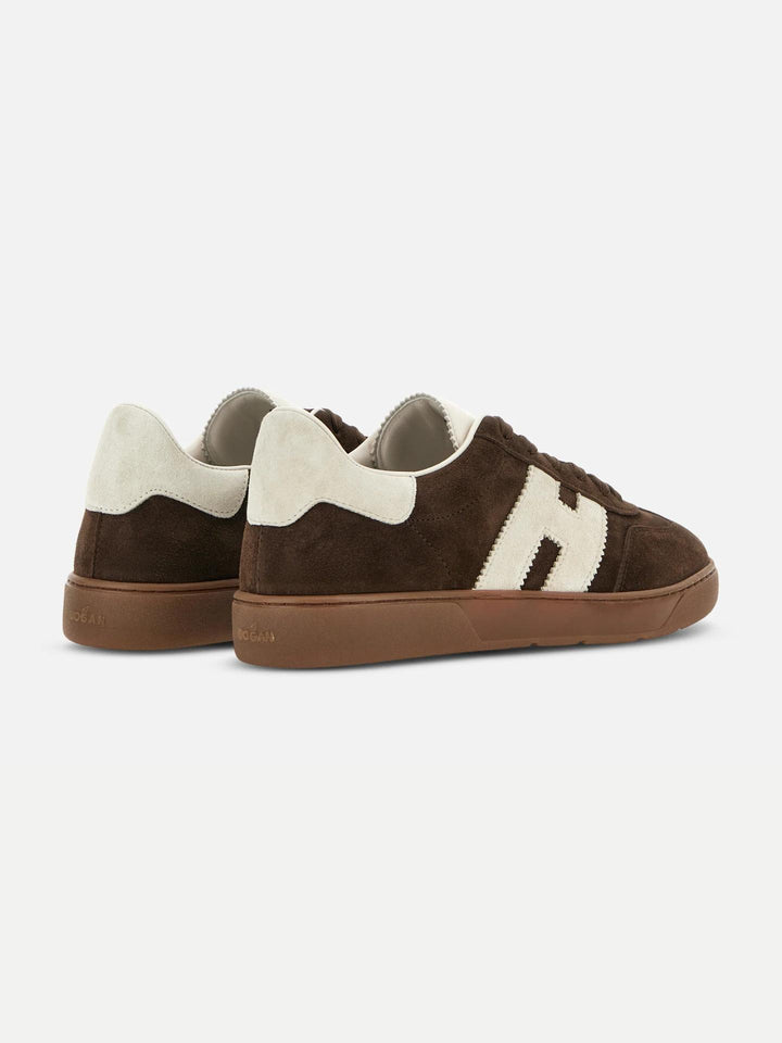 Mörkbrun Hogan Cool Suede Sneaker