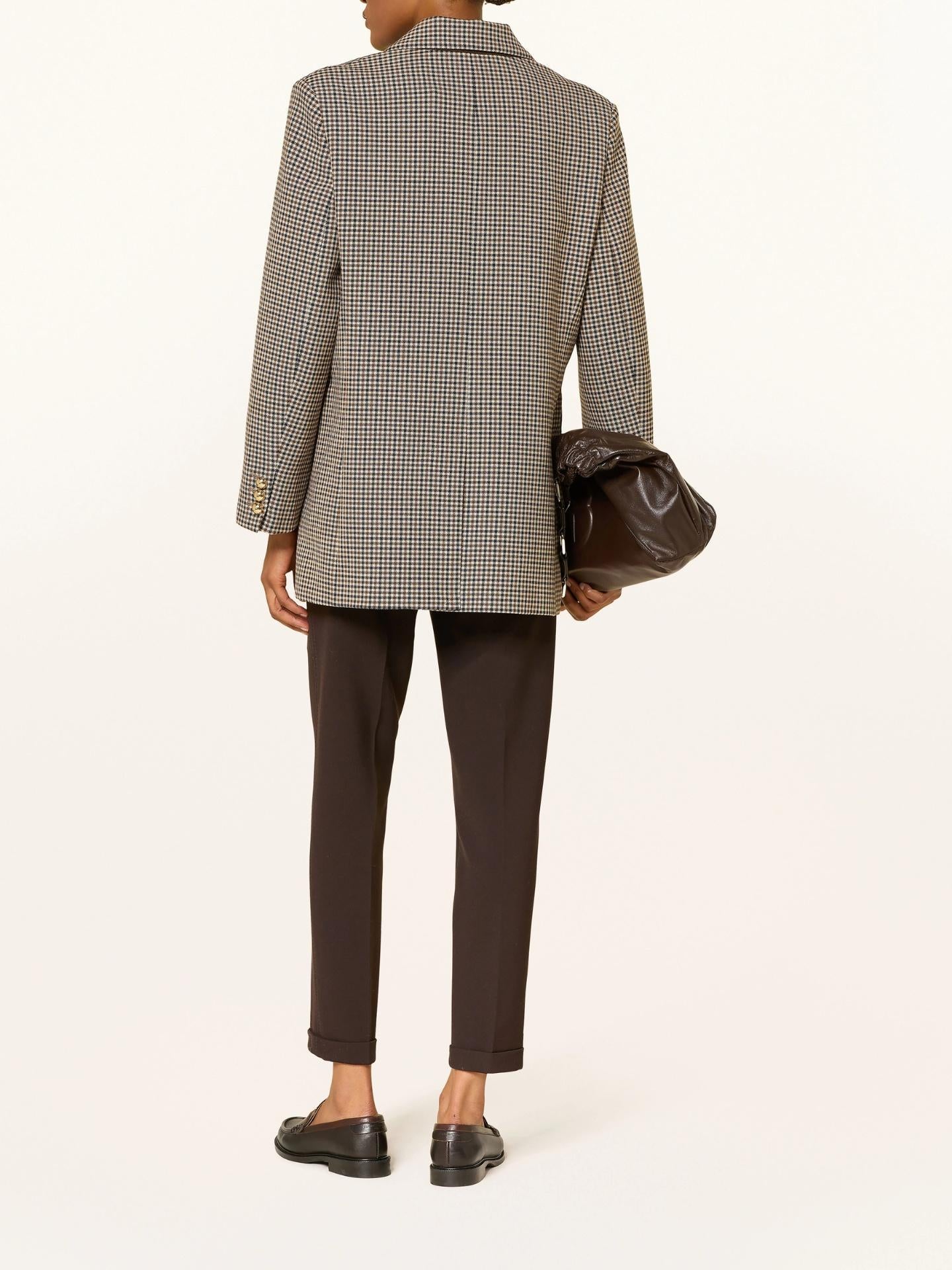 Mörkbrun Kim Ankellång Byxa - Cambio