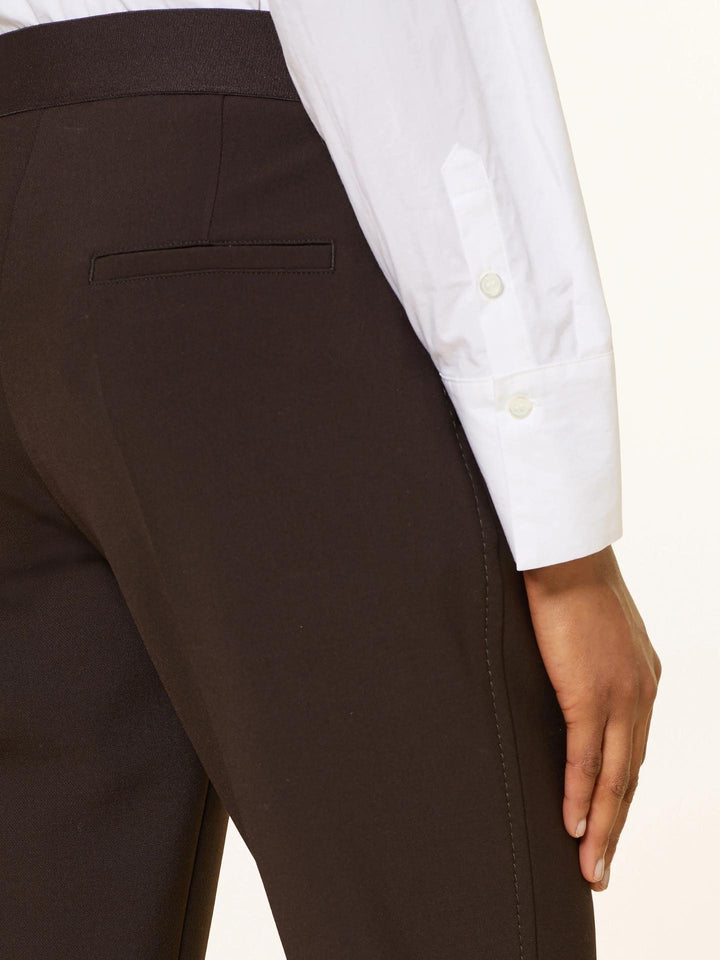 Mörkbrun Kim Ankellång Byxa - Cambio