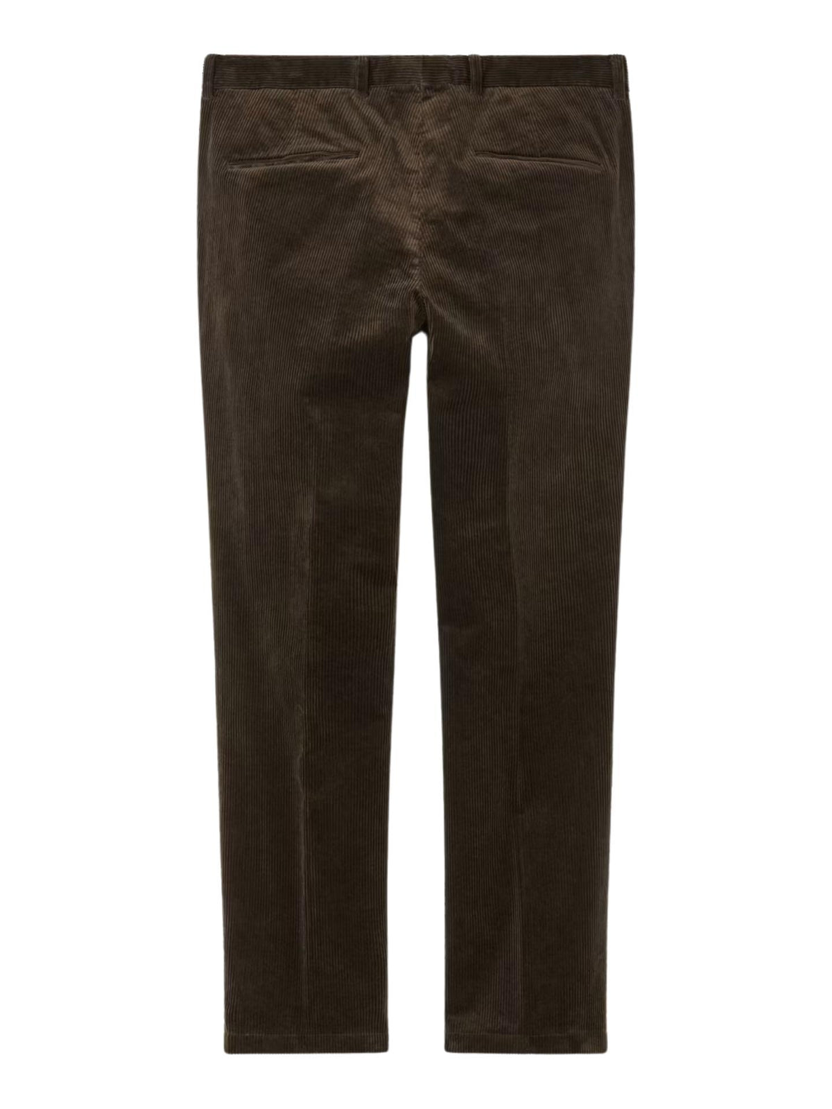 Mörkbrun Regular Dandy Manchesterbyxor