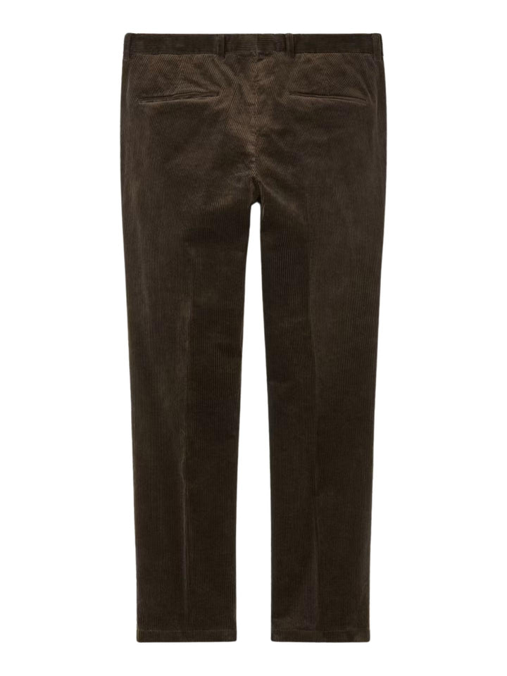 Mörkbrun Regular Dandy Manchesterbyxor