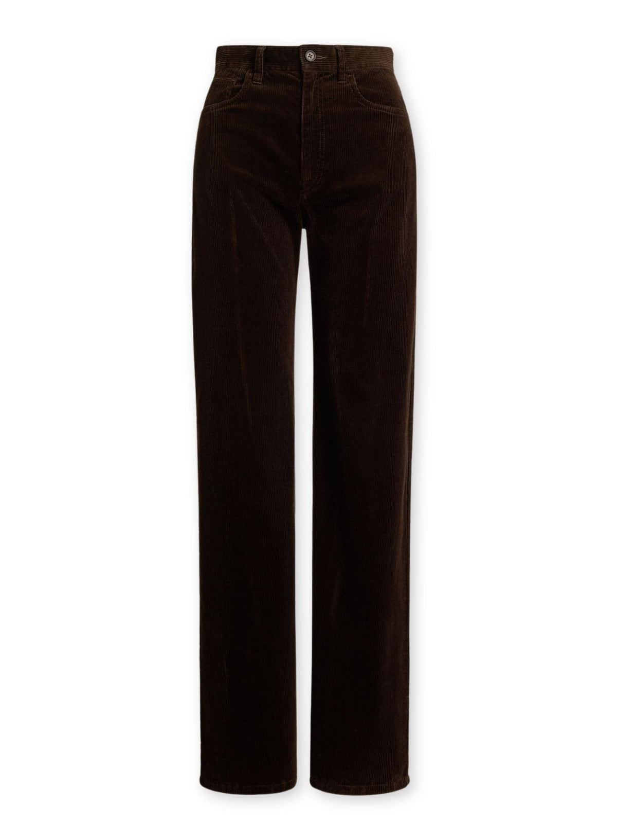 Mörkbruna Wide-leg Manchesterbyxor - Polo Ralph Lauren