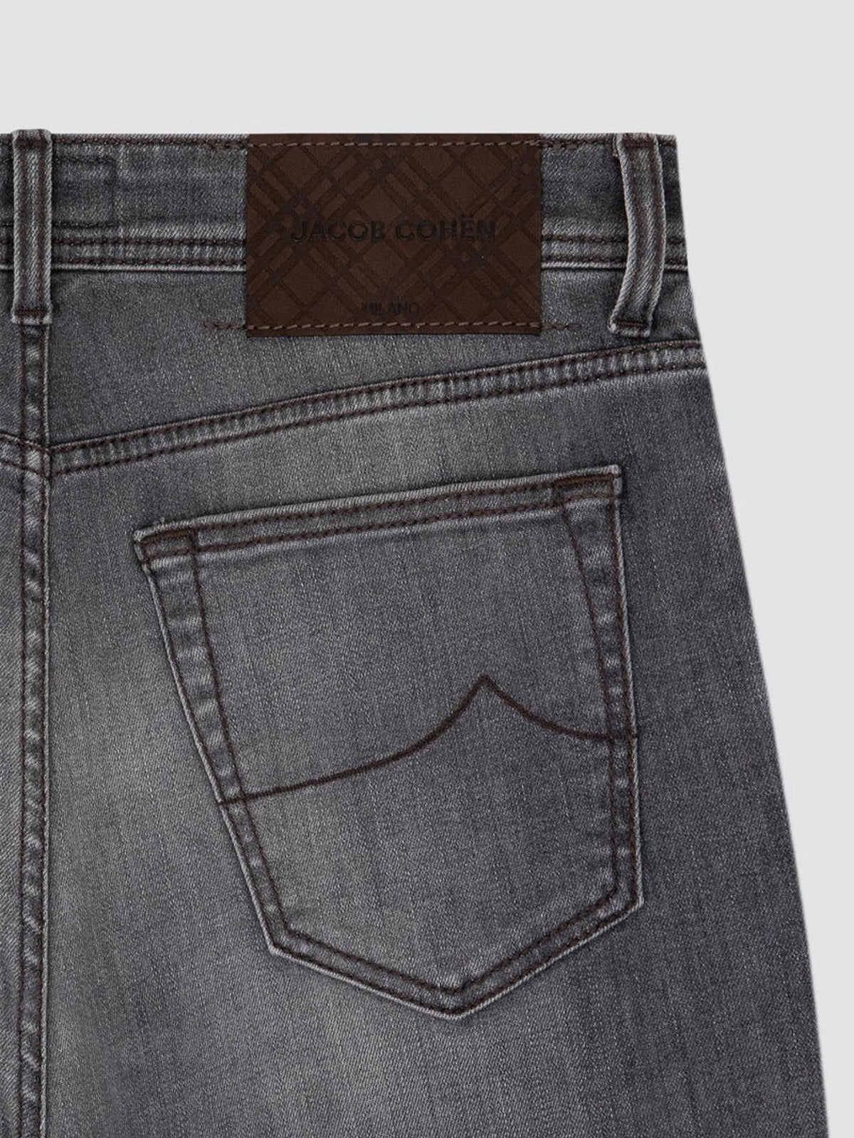 Mörkgrå Bard Regular-Slim Jeans