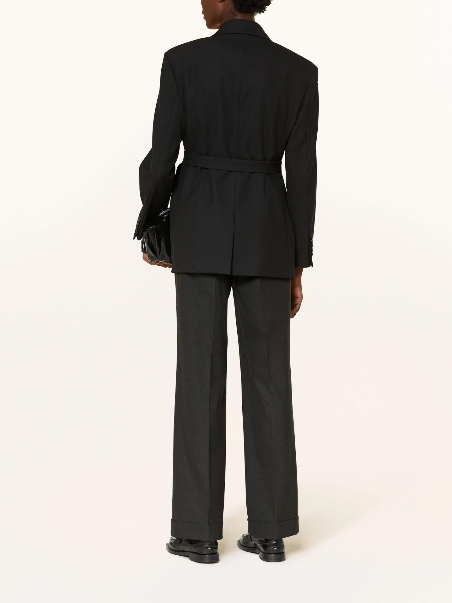 Mörkgrå Grace Rak Kostymbyxa - Cambio