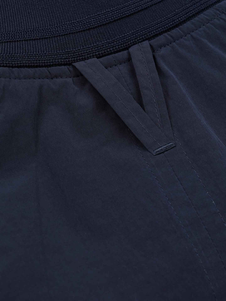 Marinblå Valstarino Nylon/Cotton Jacket
