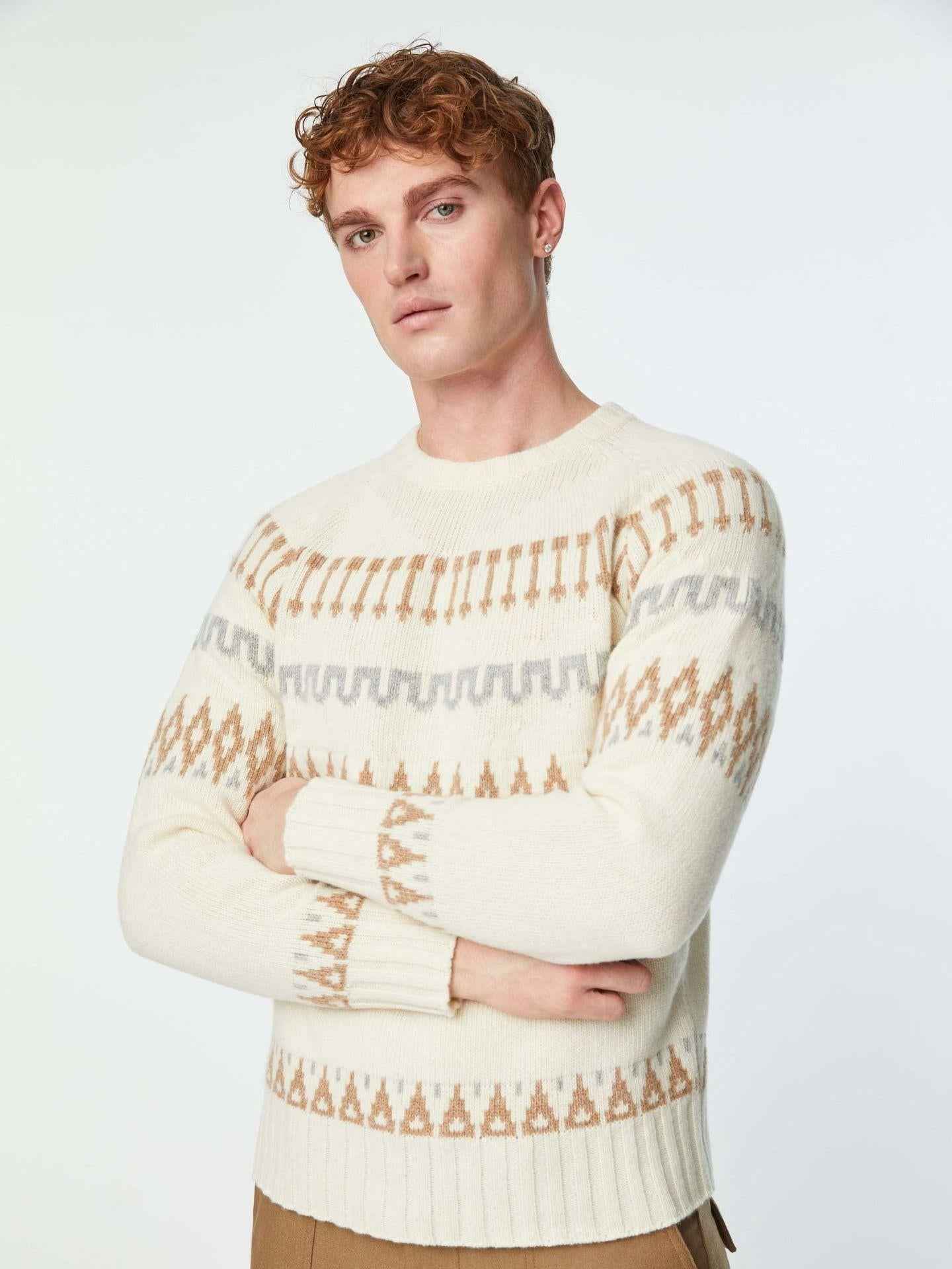 Nordic-Style Crewneck i Ull