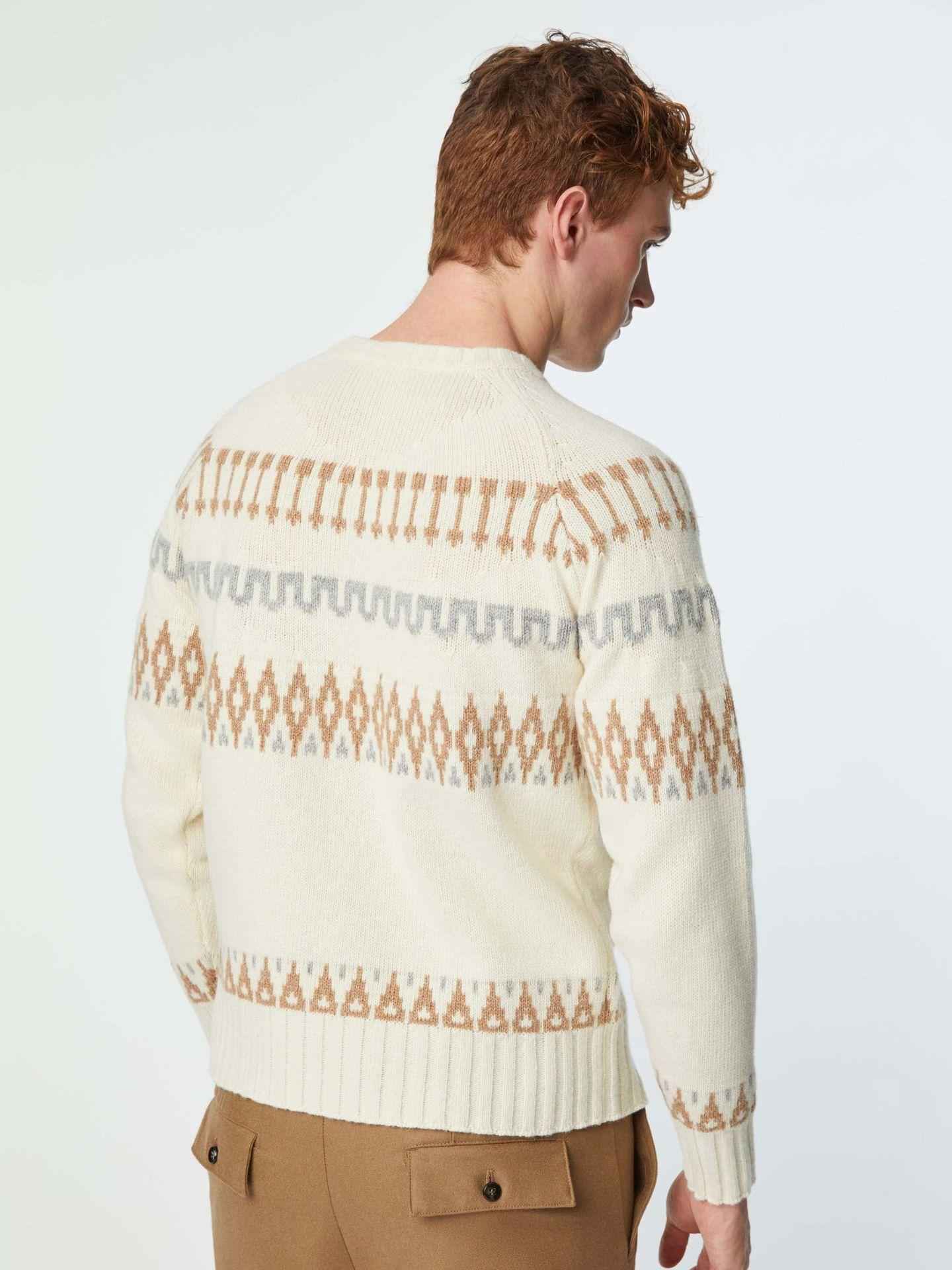 Nordic-Style Crewneck i Ull