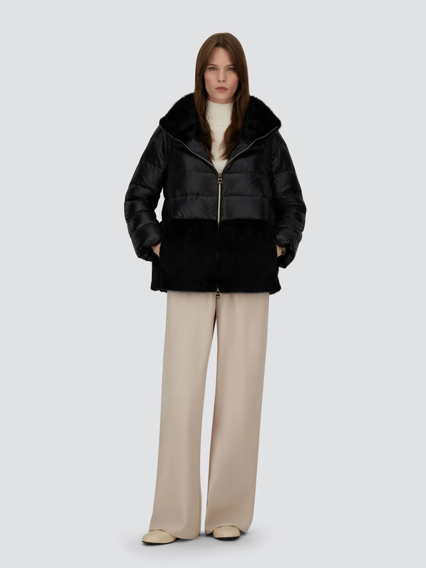 Nylon & Faux Fur Dunjacka - Stenströms Store