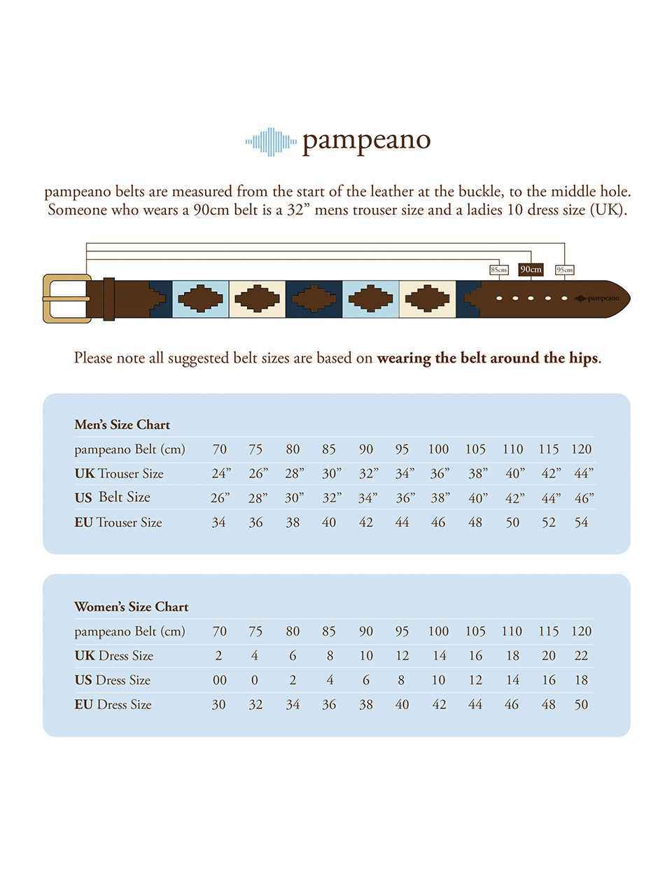 Caza Pampa Läderbälte