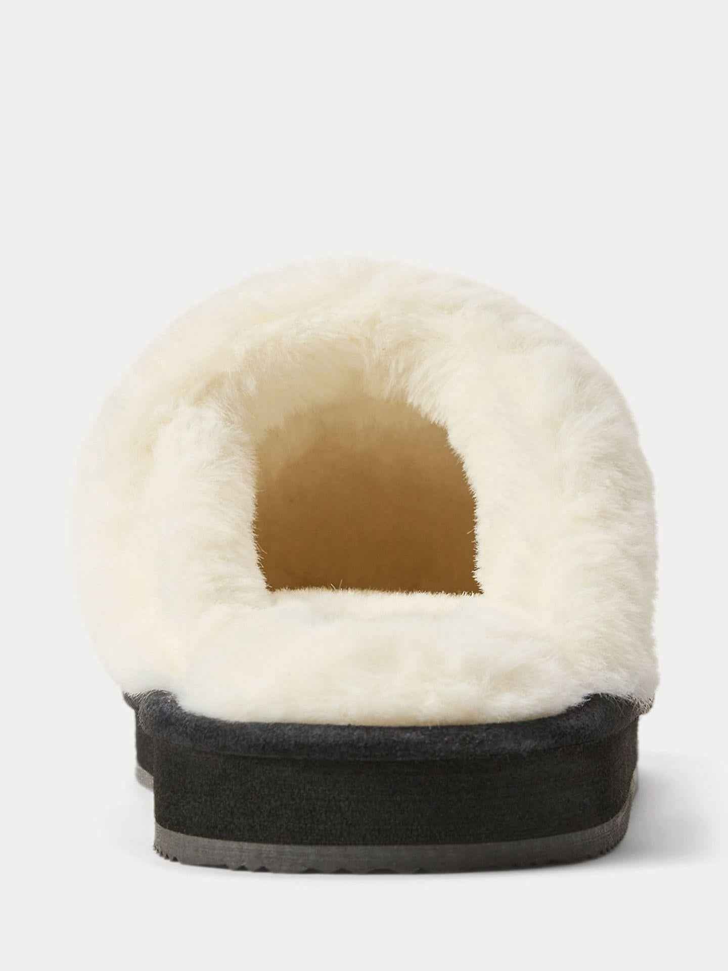 Polo Bear Suede Faux-Fur Slipper