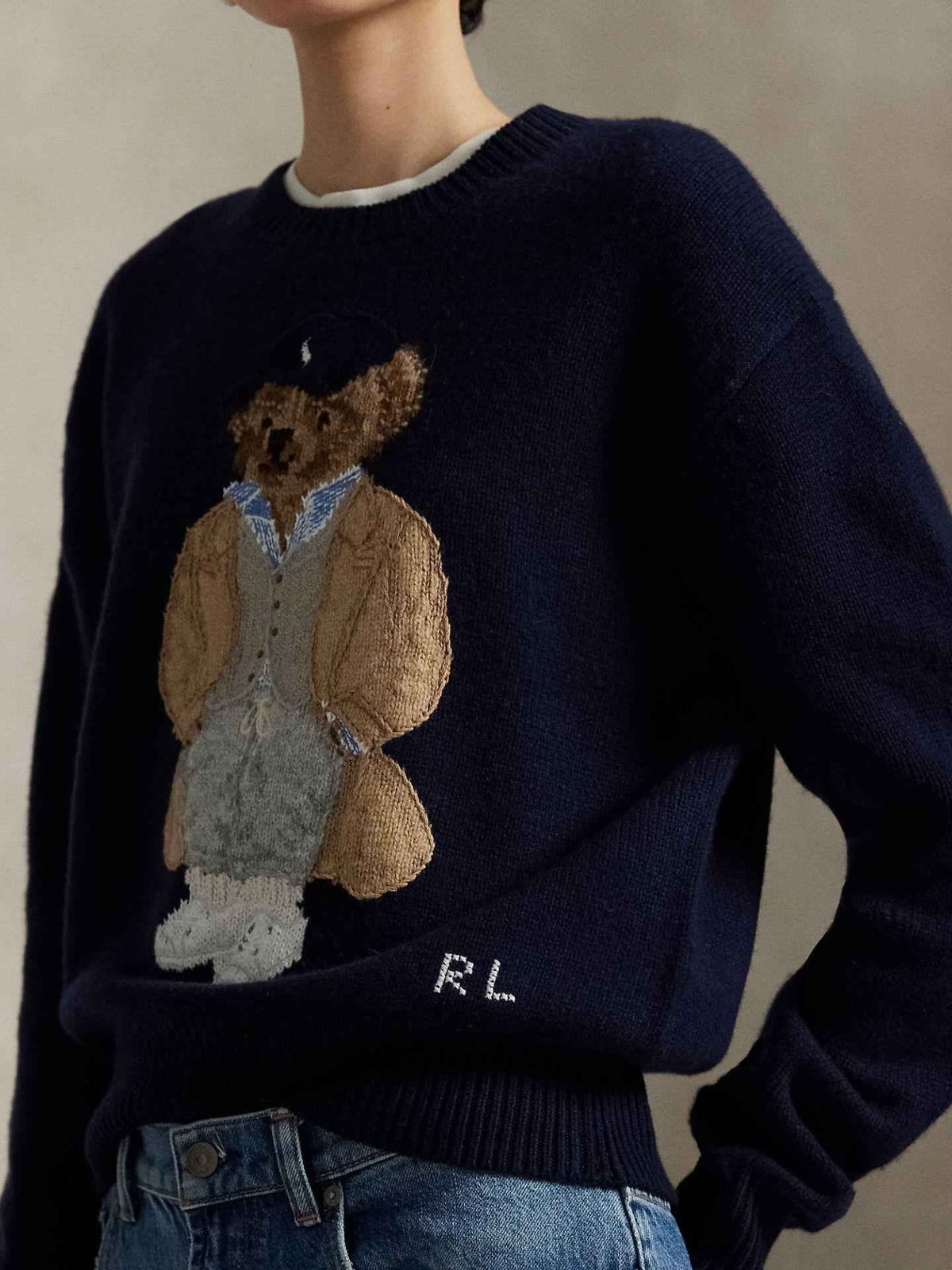 Polo Bear Tröja i Ull/Cashmere