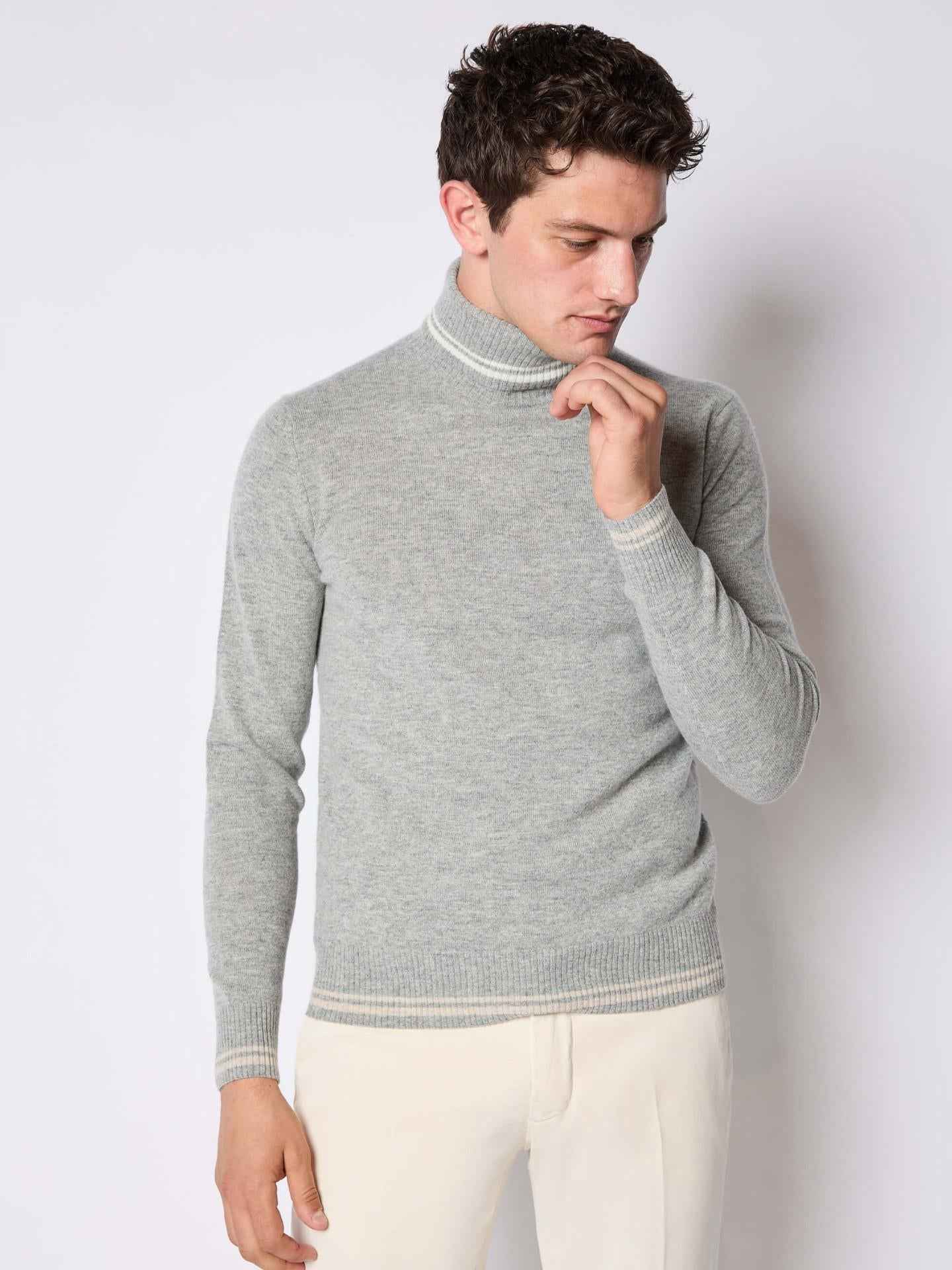 Polotröja i Ull/Cashmere