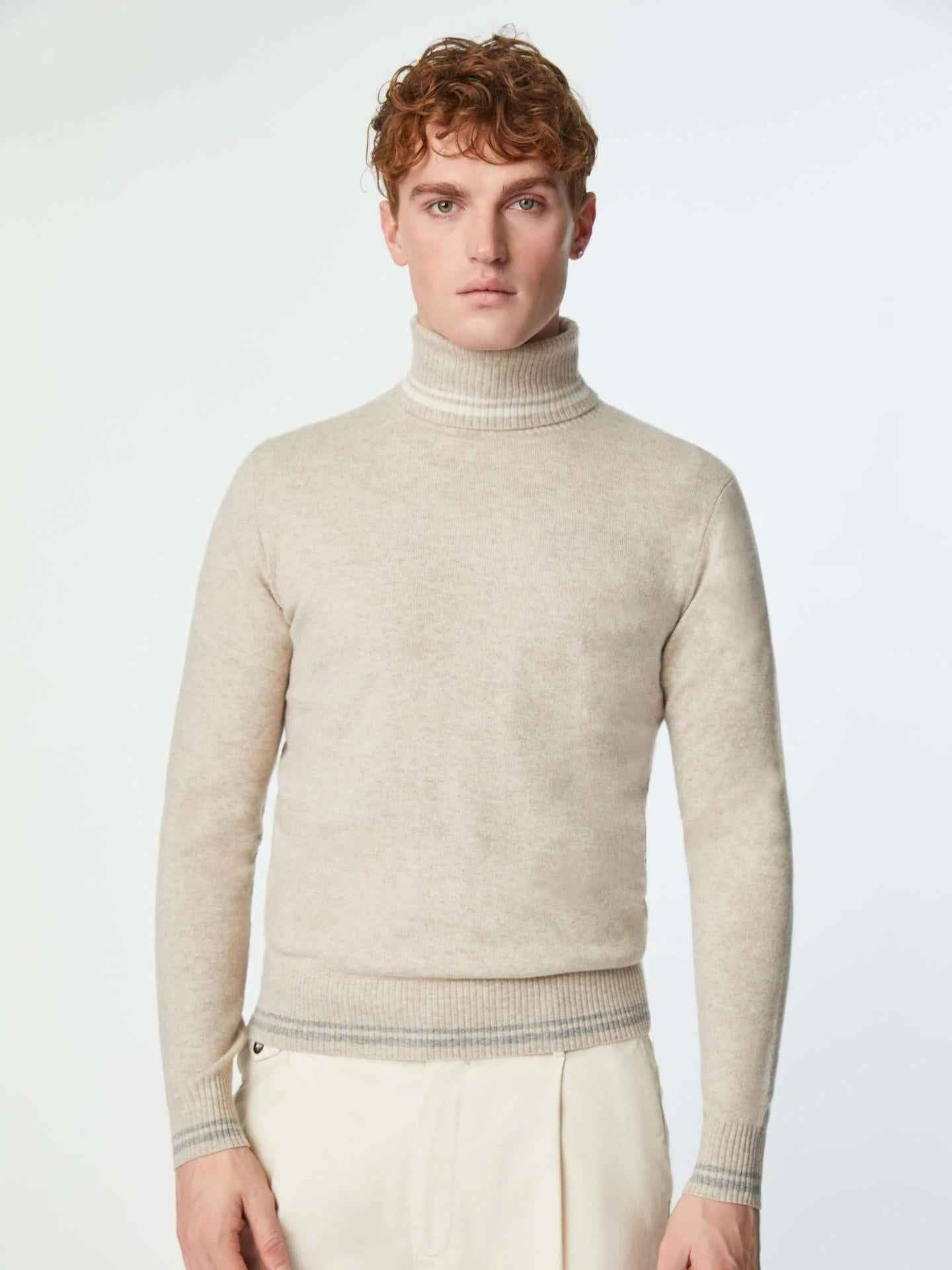 Polotröja i Ull/Cashmere