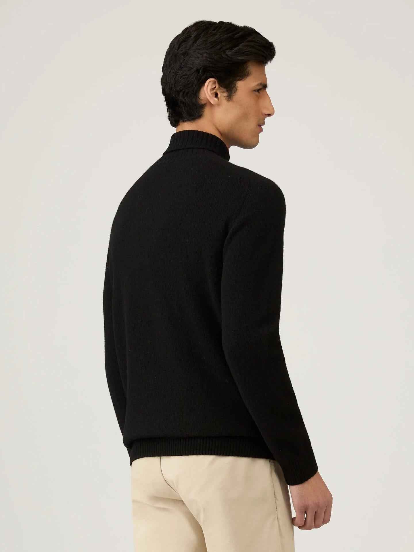 Roll Neck Lammullströja