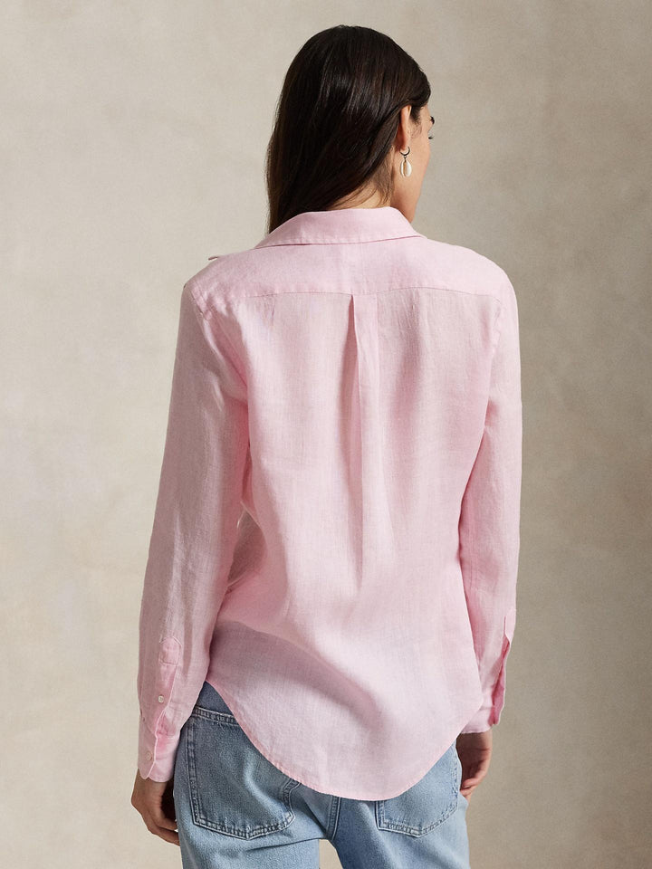 Rosa Classic Fit Linneskjorta - Polo Ralph Lauren