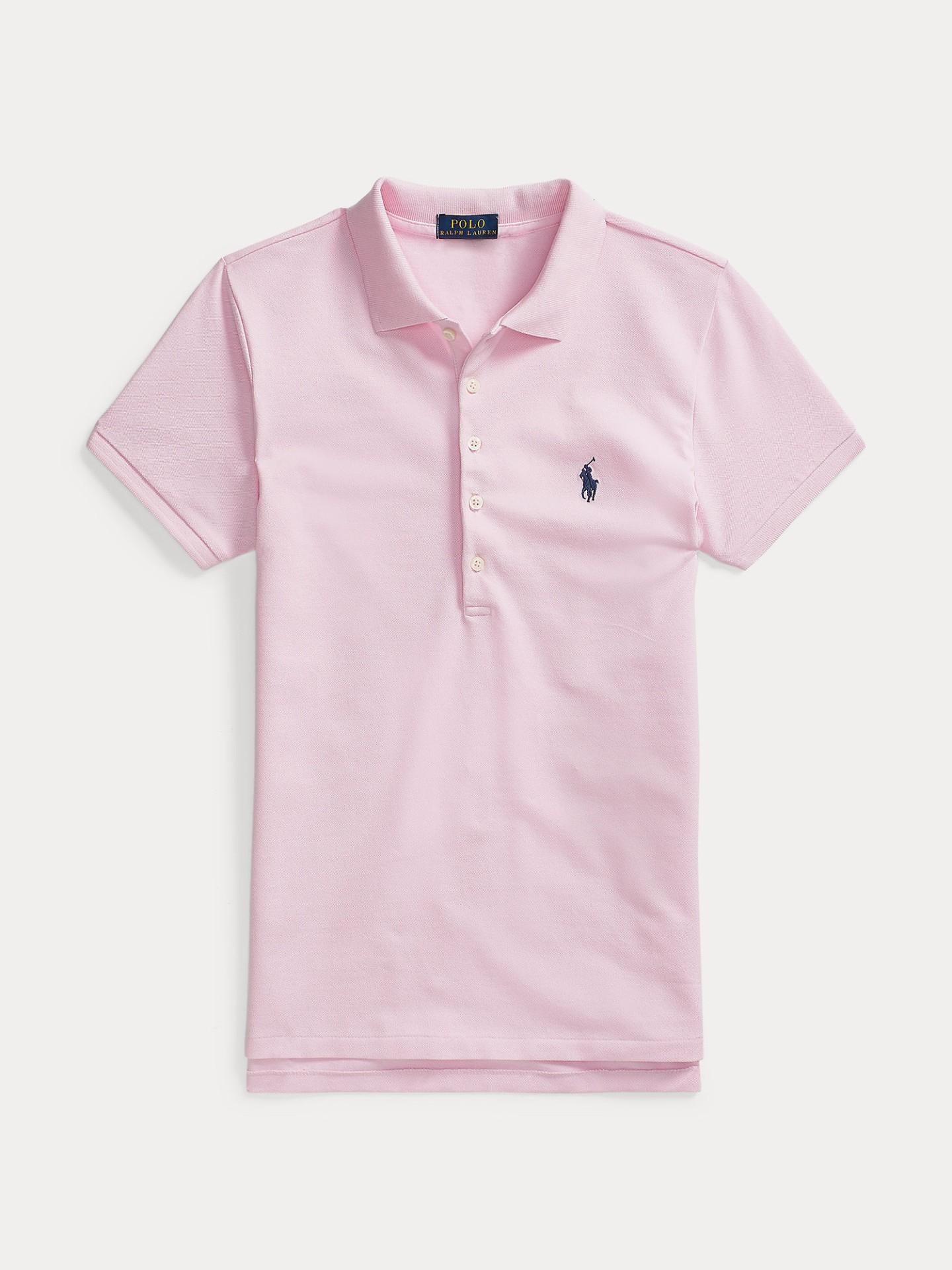 Rosa Slim Fit Piké - Polo Ralph Lauren
