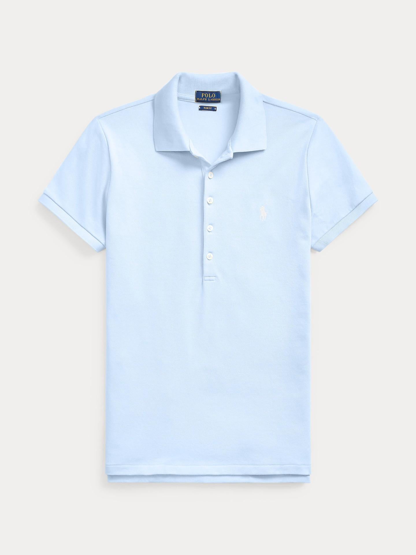 Ljusblå Slim Fit Piké - Polo Ralph Lauren