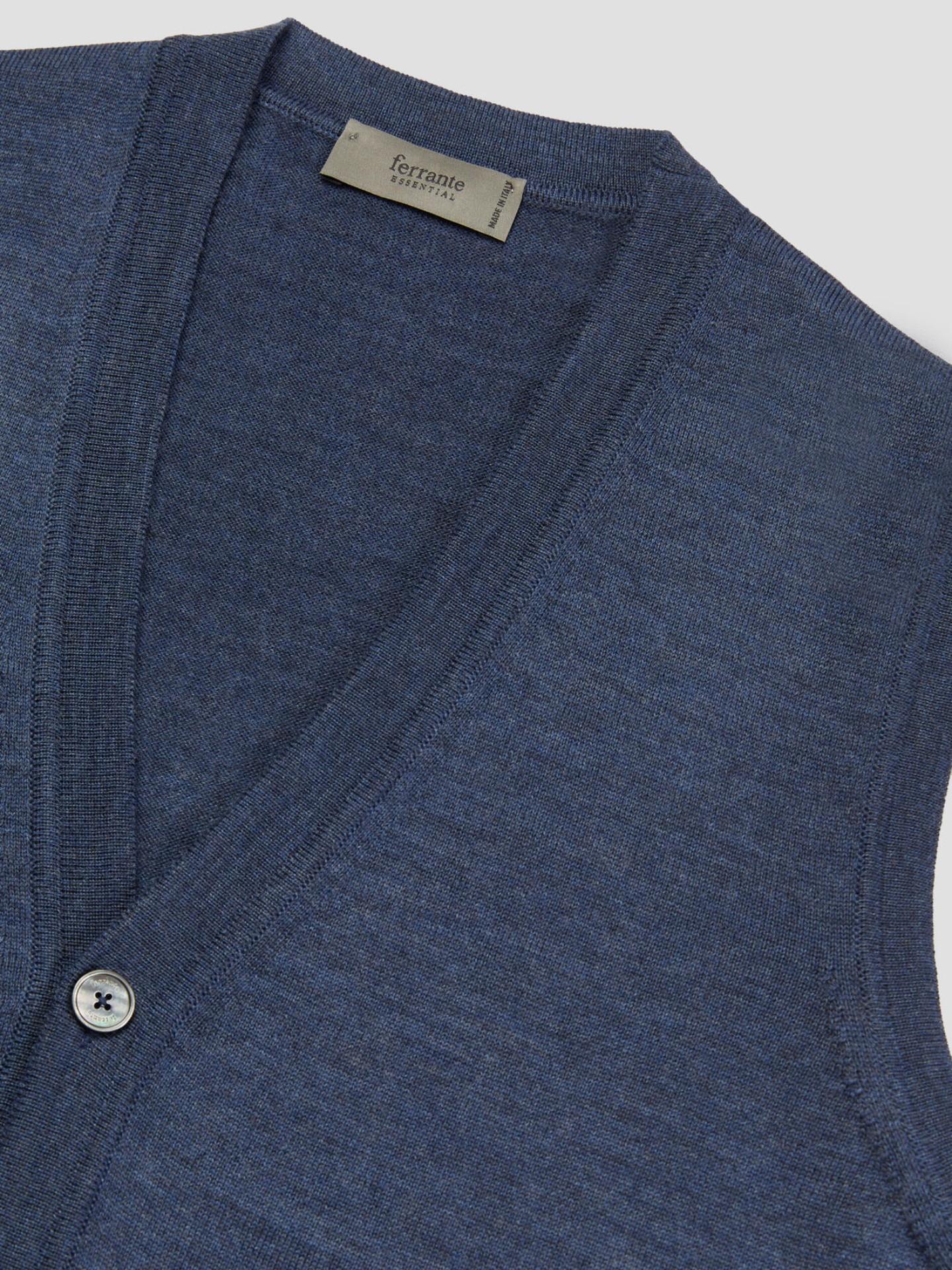 Stickad Väst i Merinoull - Stenströms Store