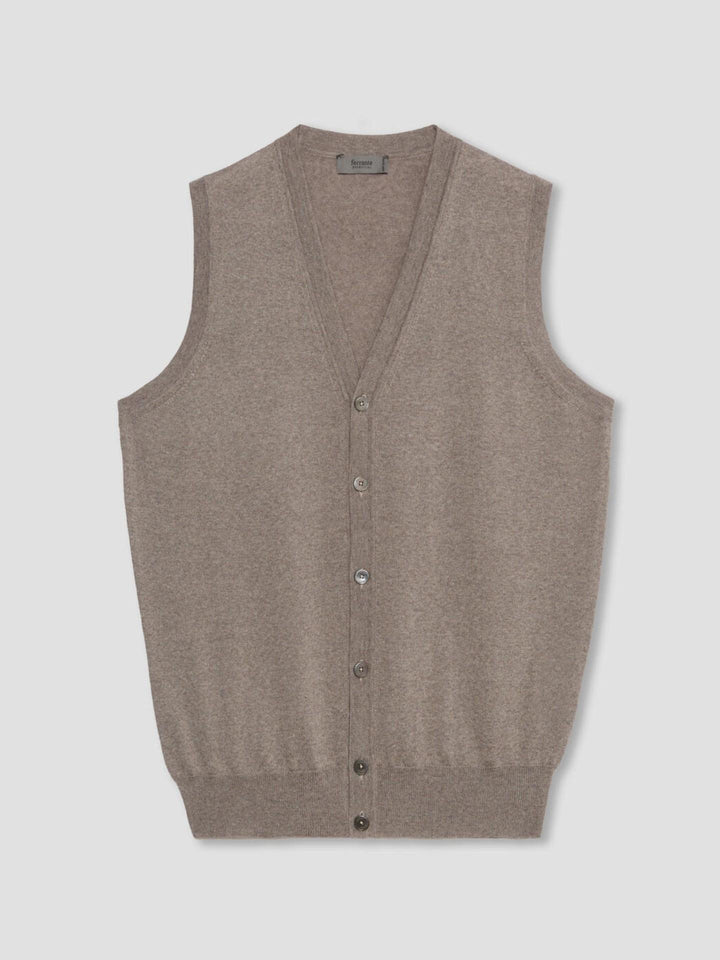 Stickad Väst i Merinoull - Stenströms Store