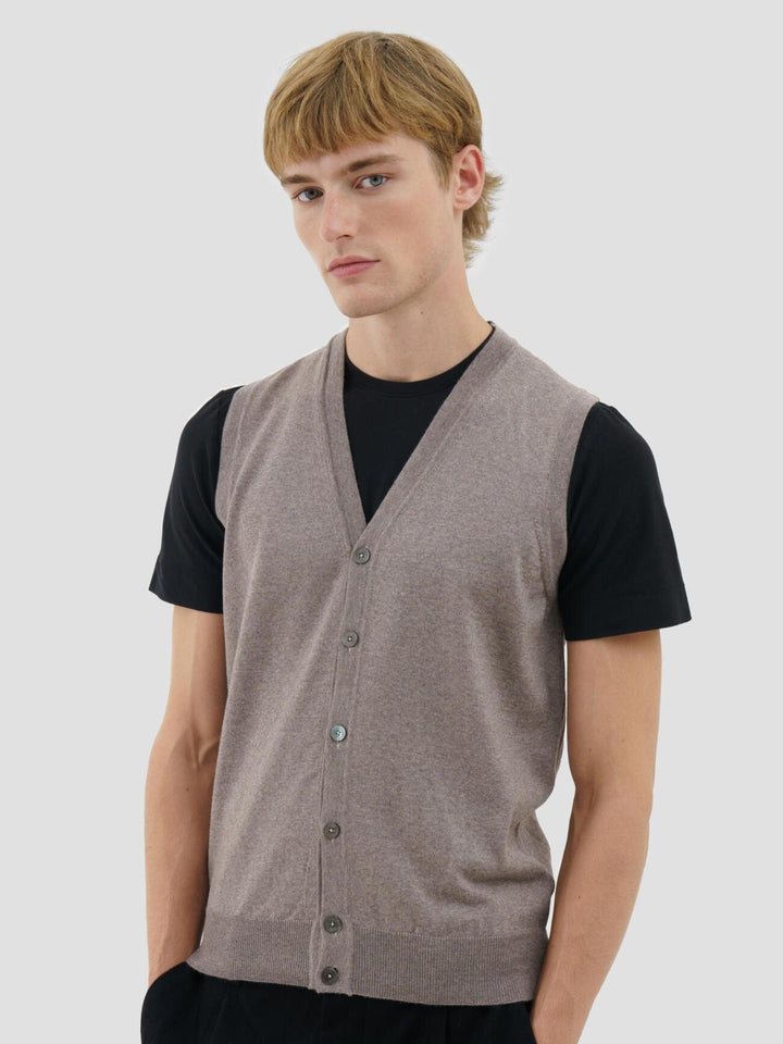 Stickad Väst i Merinoull - Stenströms Store