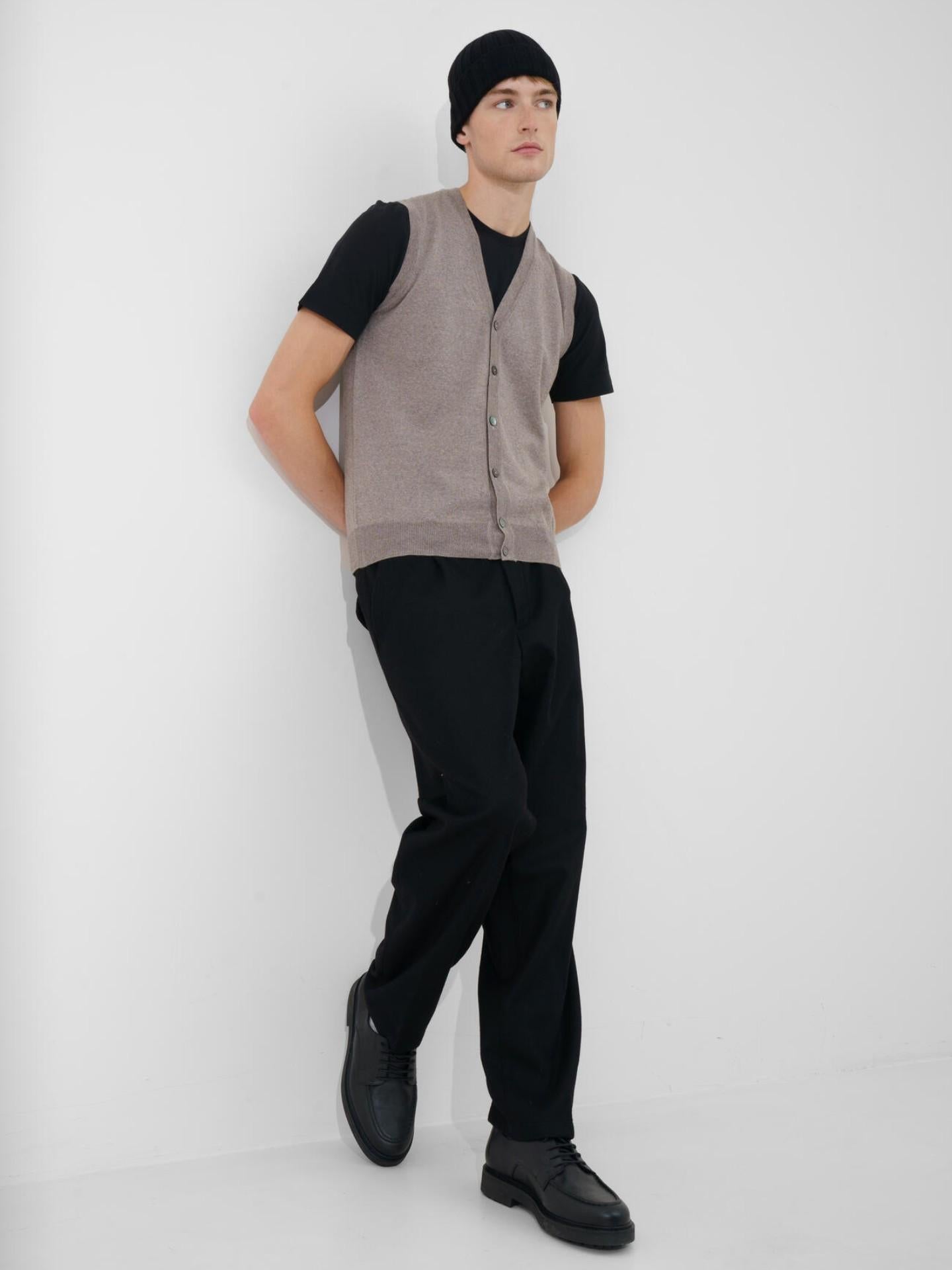 Stickad Väst i Merinoull - Stenströms Store