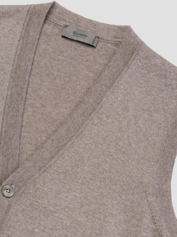 Stickad Väst i Merinoull - Stenströms Store