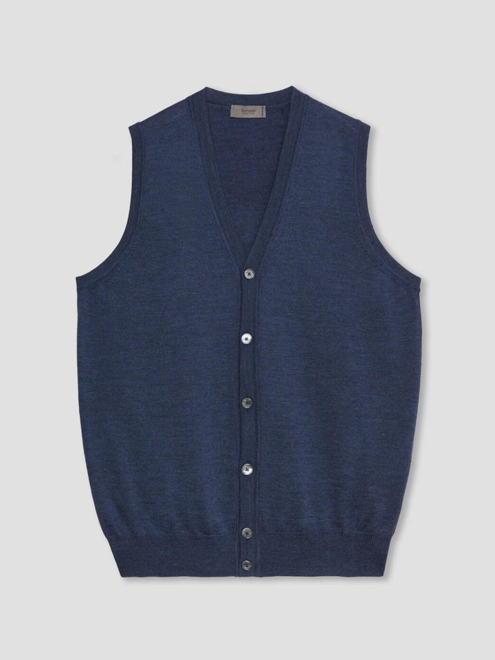 Stickad Väst i Merinoull - Stenströms Store