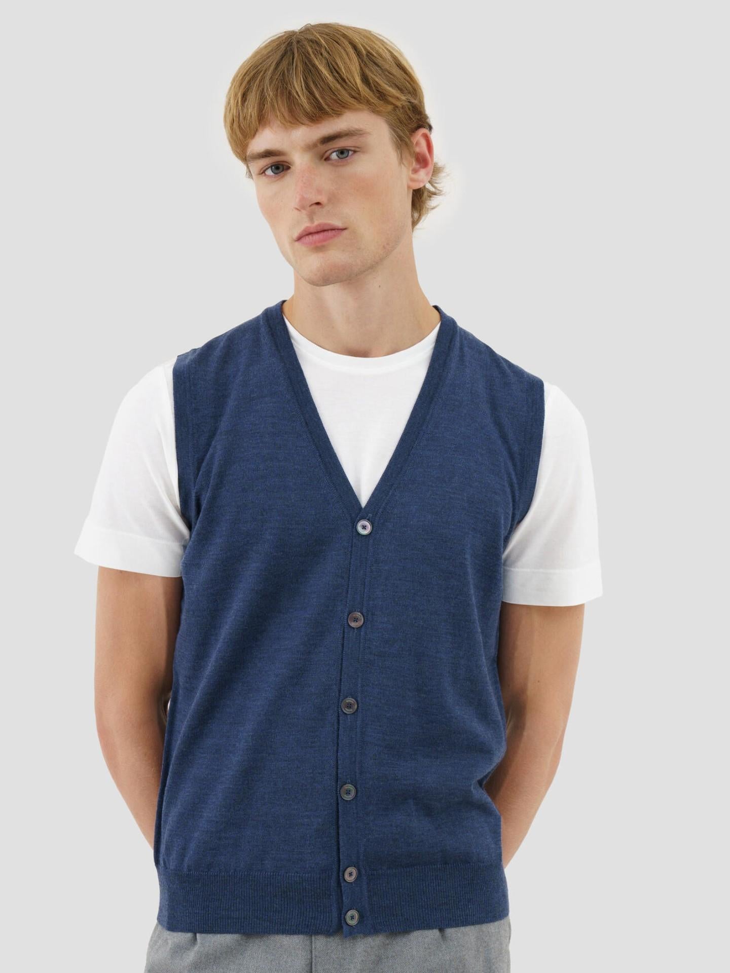 Stickad Väst i Merinoull - Stenströms Store