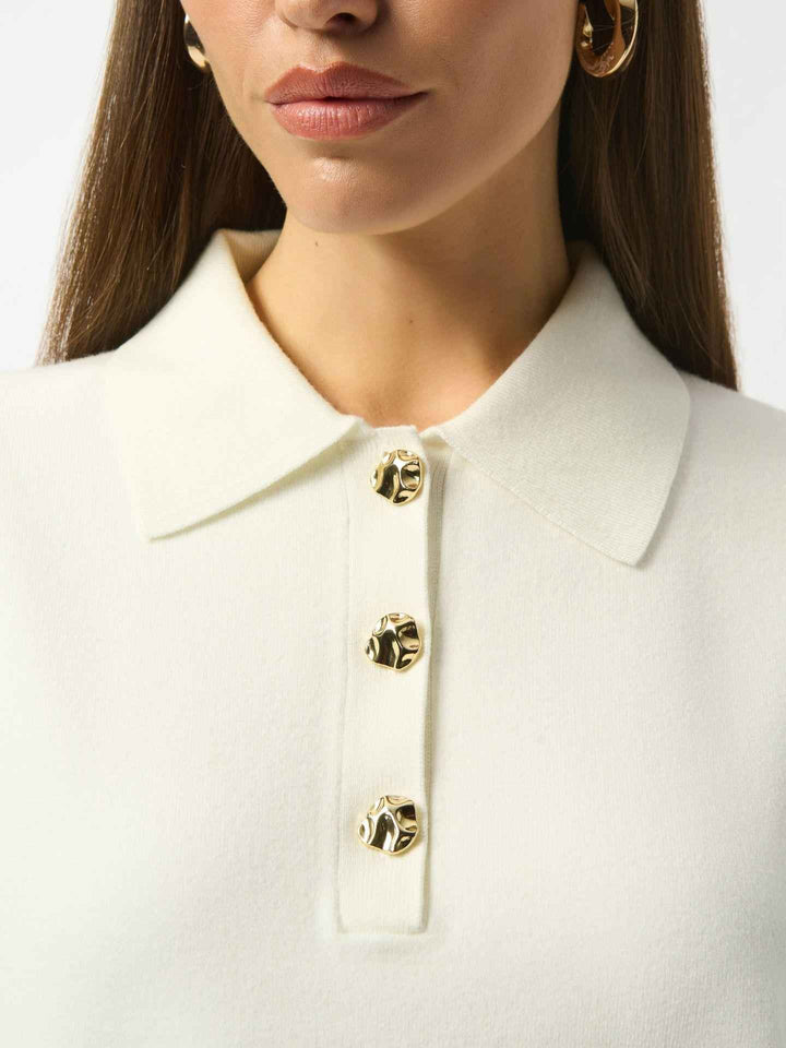 Stickad Boxig Pullover