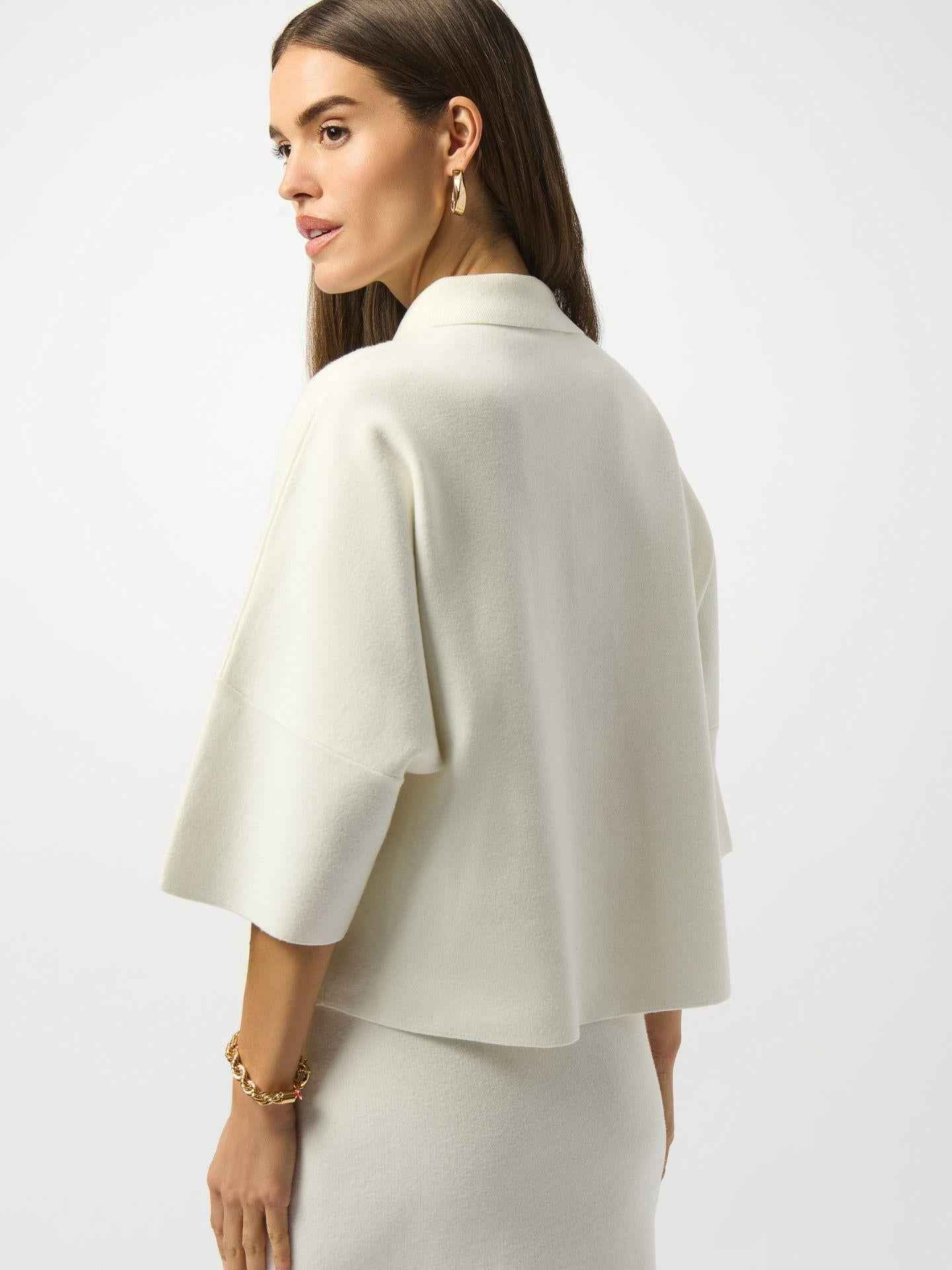 Stickad Boxig Pullover