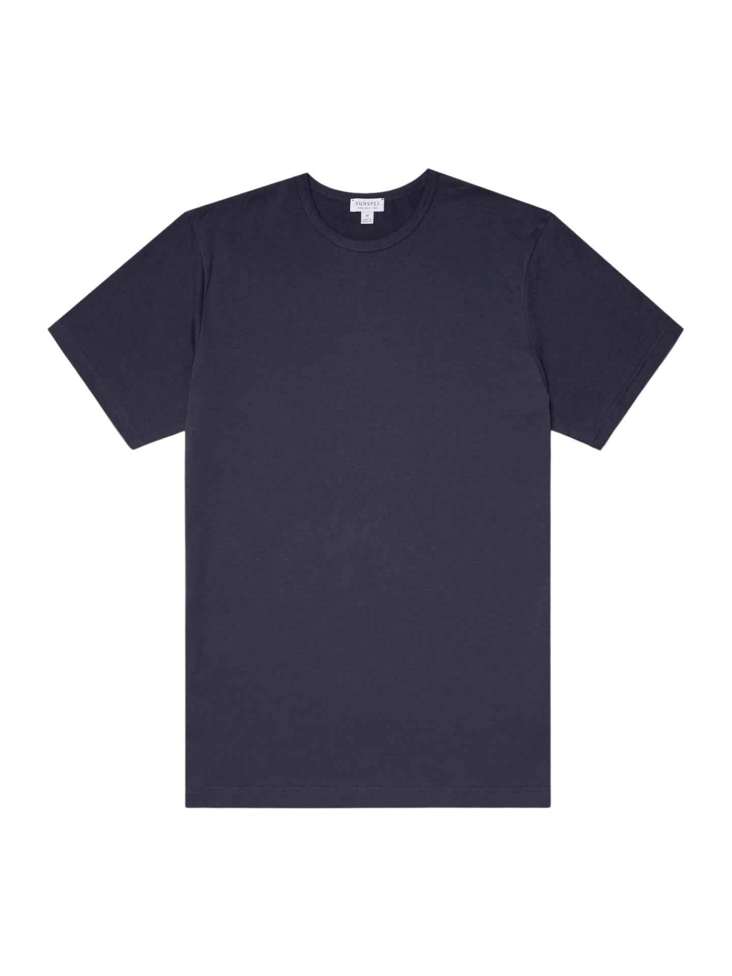Slim T-shirt i Supima Bomull