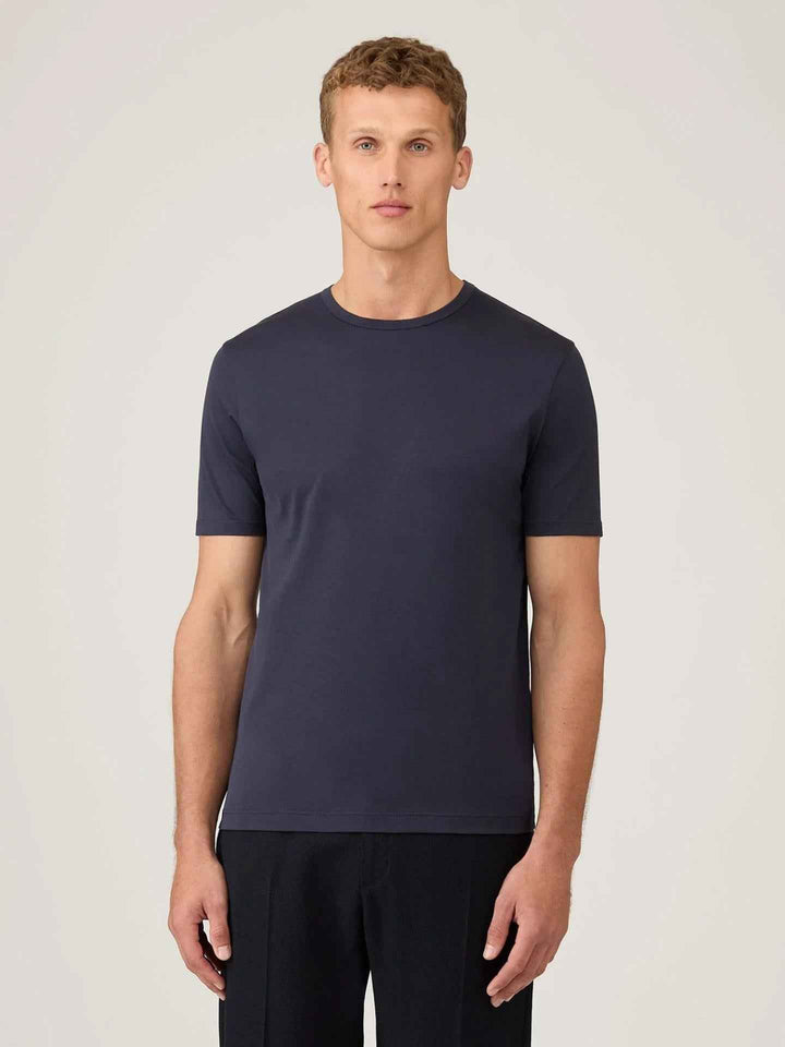 Slim T-shirt i Supima Bomull