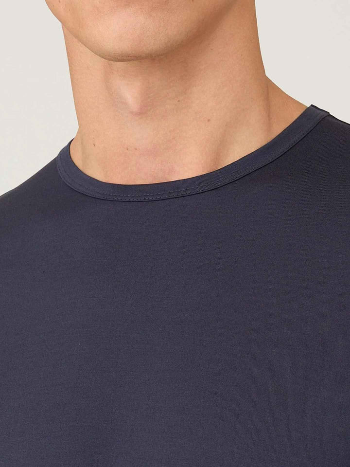 Slim T-shirt i Supima Bomull